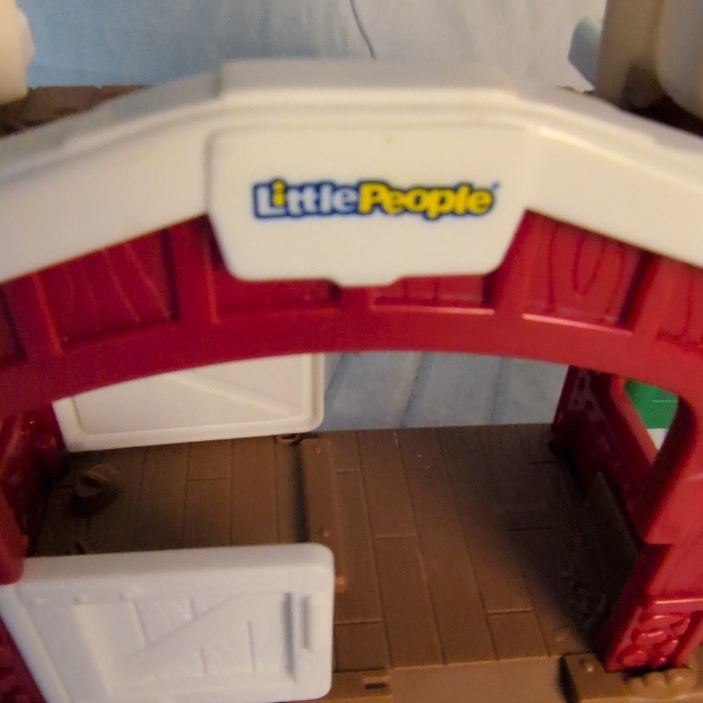 Fisher-Price Little People Barn Farm Playset 77960 2002 1-4 Years 1-2 3-4 - Picture 2 of 5